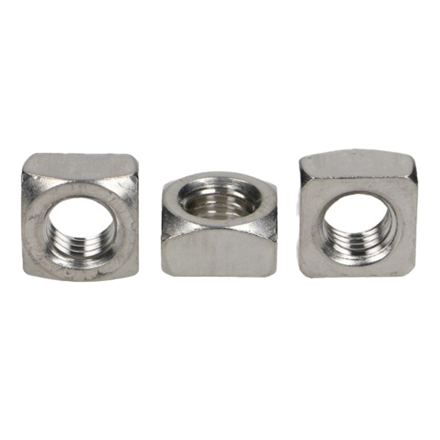 Kvadrāta uzgrieznis DIN 557 - M8 / A2 / iepakojums 100 gab.