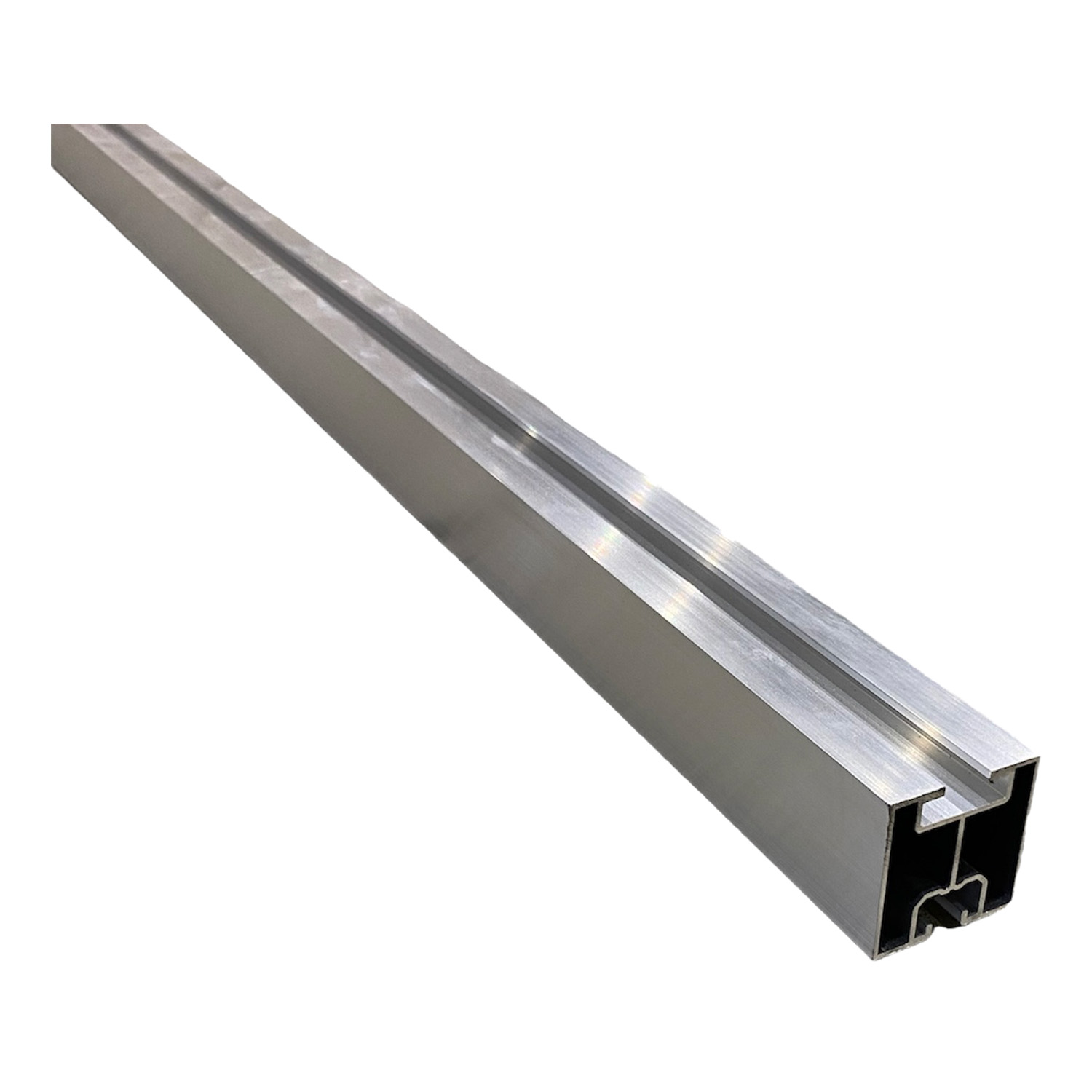 Slēgta montāža F806 40x40, 3300 mm / tērauda skrūve / nobīdes caurums