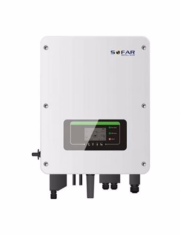 Inverteris SOFAR HYD3600-ES / 1-fāzu hibrīds