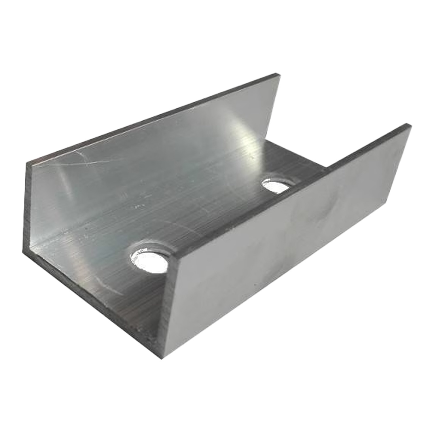 Savienotājs uzmontēšanas šinēm. 120x45x25 / ALU