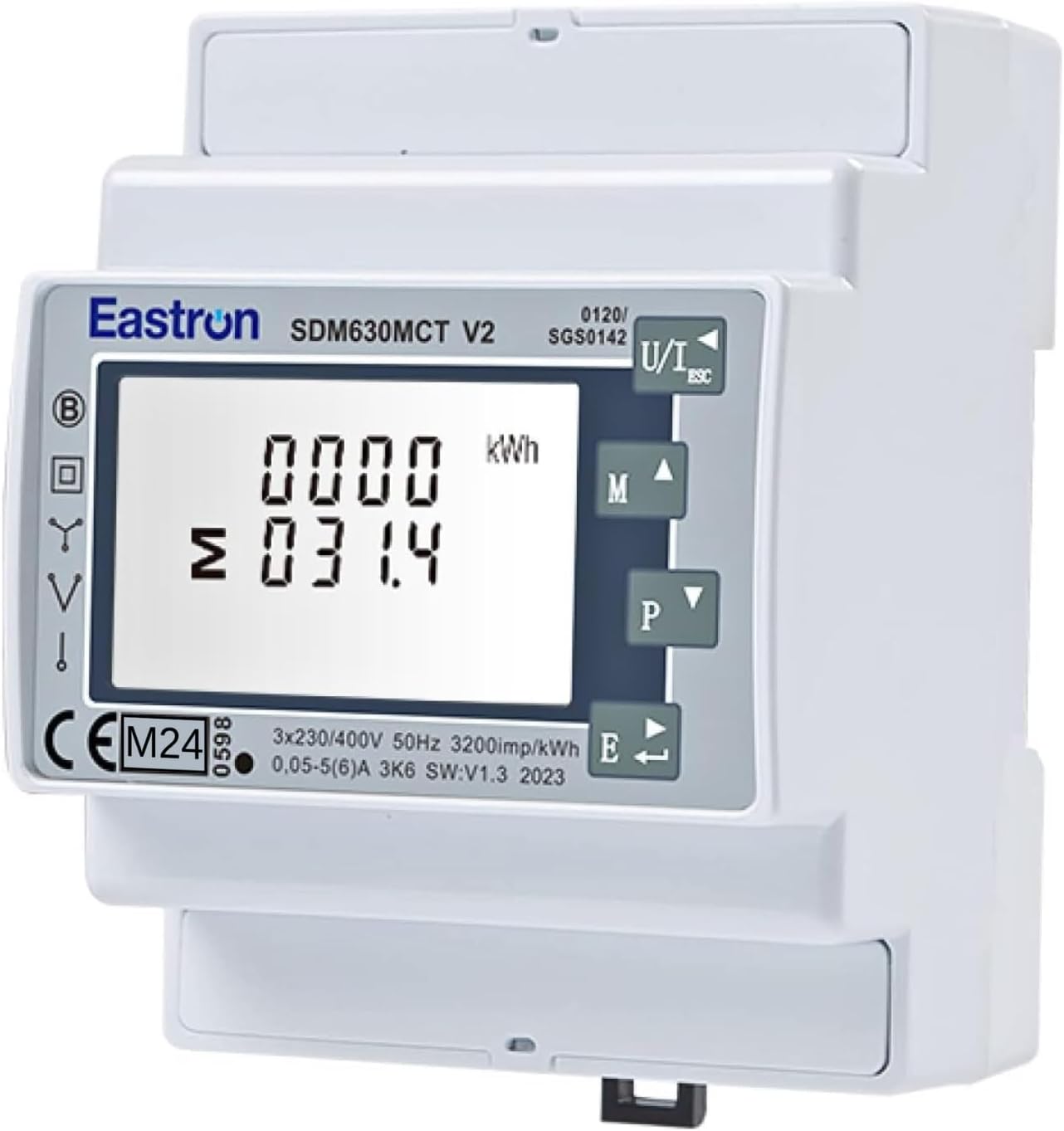 EASTRON SDM630MCT 3-fazowy Licznik energii dedykowany do DEYE